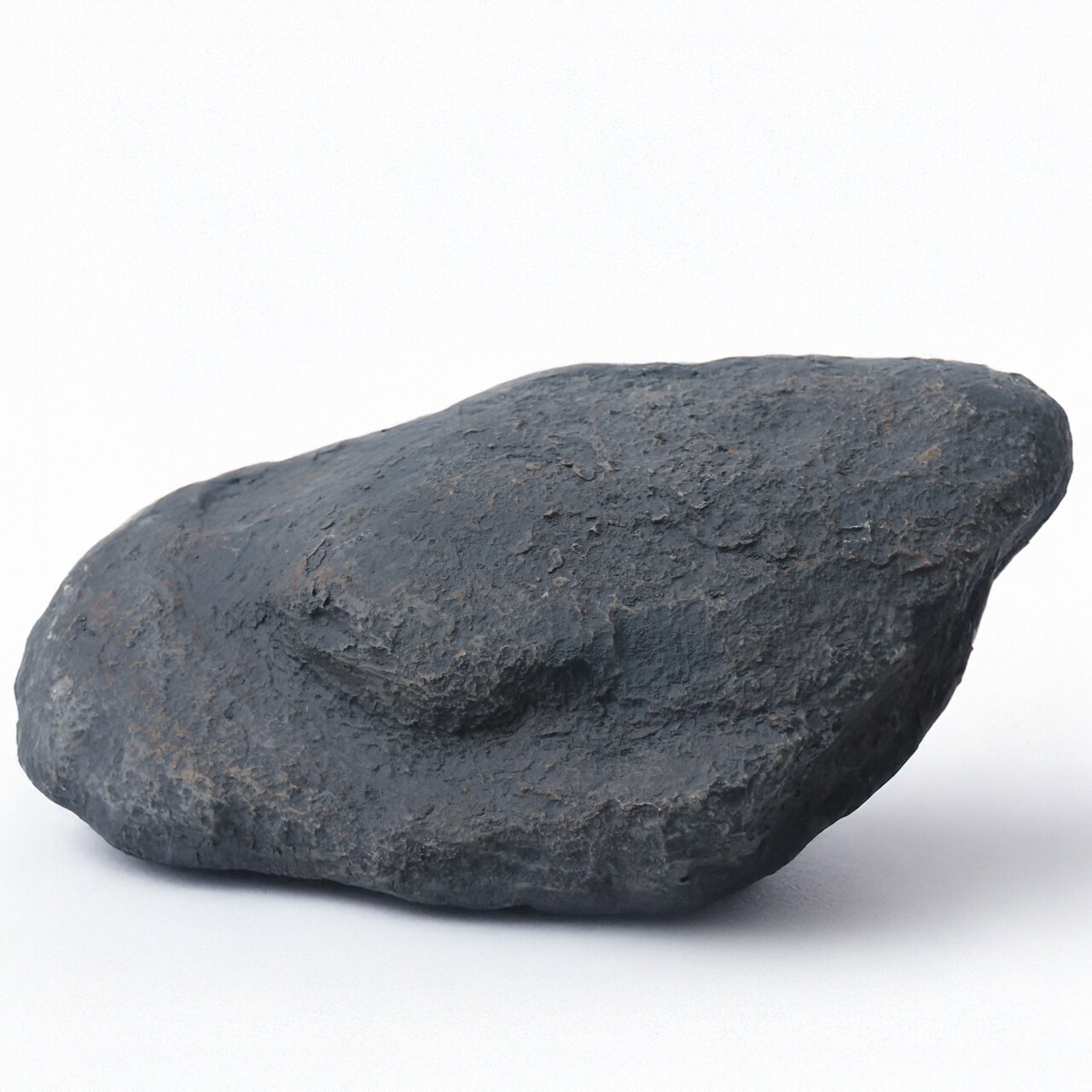 Decorative Outdoor Weather-Resistant Artistic Artificial Faux Stone Rock, Garden Patio Granite Grey Fiberglass Stone